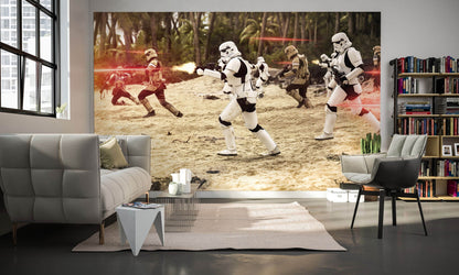 Star Wars Imperial Strike Stormtroopers Movie Non-Woven Wall Mural 400 cm x 250 cm | 157" x 98"