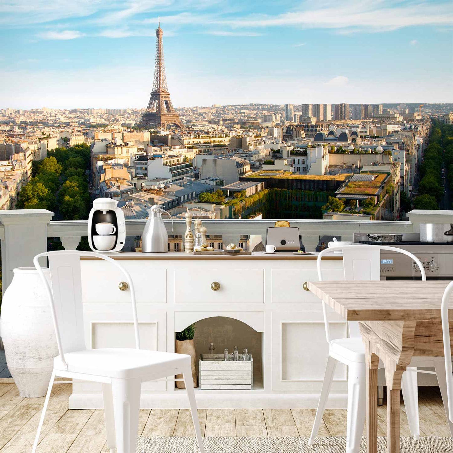 Paris Skyline Non-woven Photo Wallpaper 10110904-41