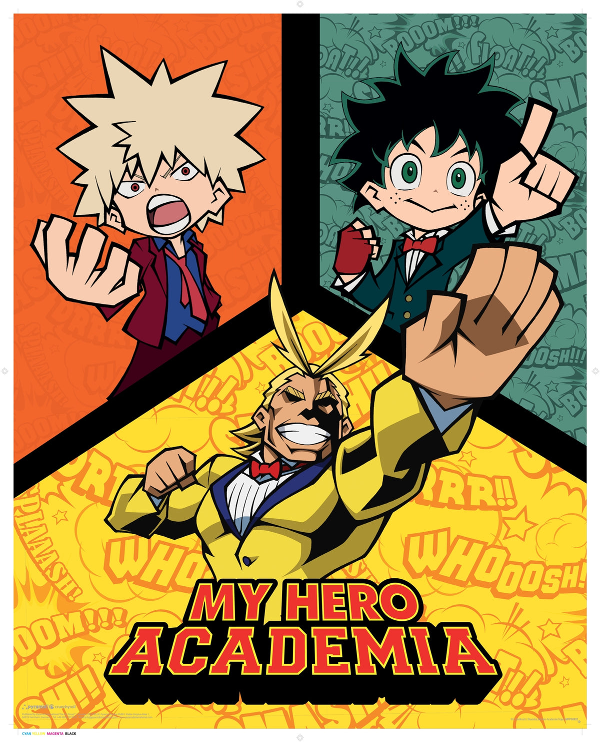 My Hero Academia Manga Anime Poster 