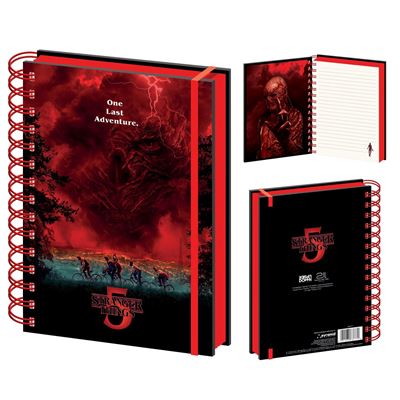 Stranger Things 5 Vecna Sky A5 Notebook Stranger Things