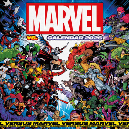 Marvel Characters 2026 SQUARE Calendar Marvel