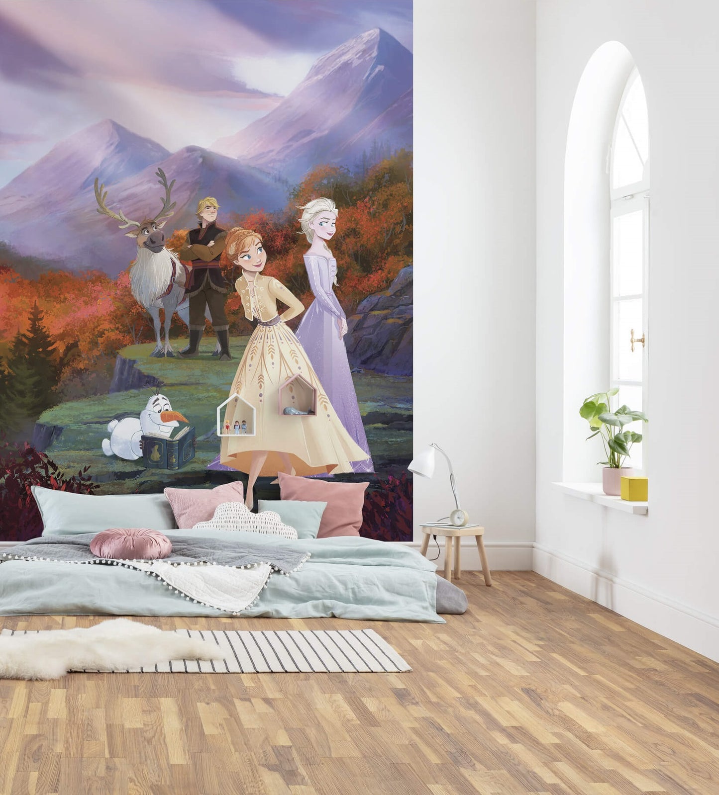 Disney Frozen Spring is Coming Photo Wallpaper (W x H) 184cm x 254cm (72" x 100")