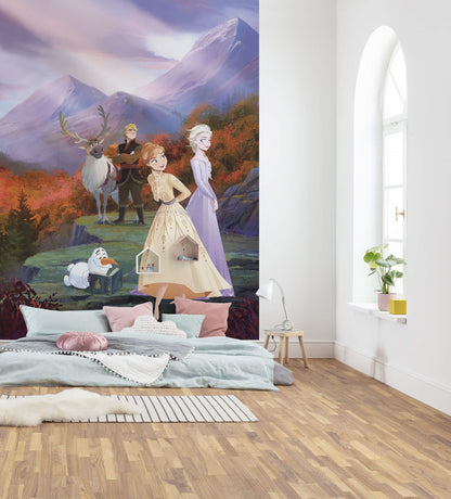 Disney Frozen Spring is Coming Photo Wallpaper (W x H) 184cm x 254cm (72" x 100")