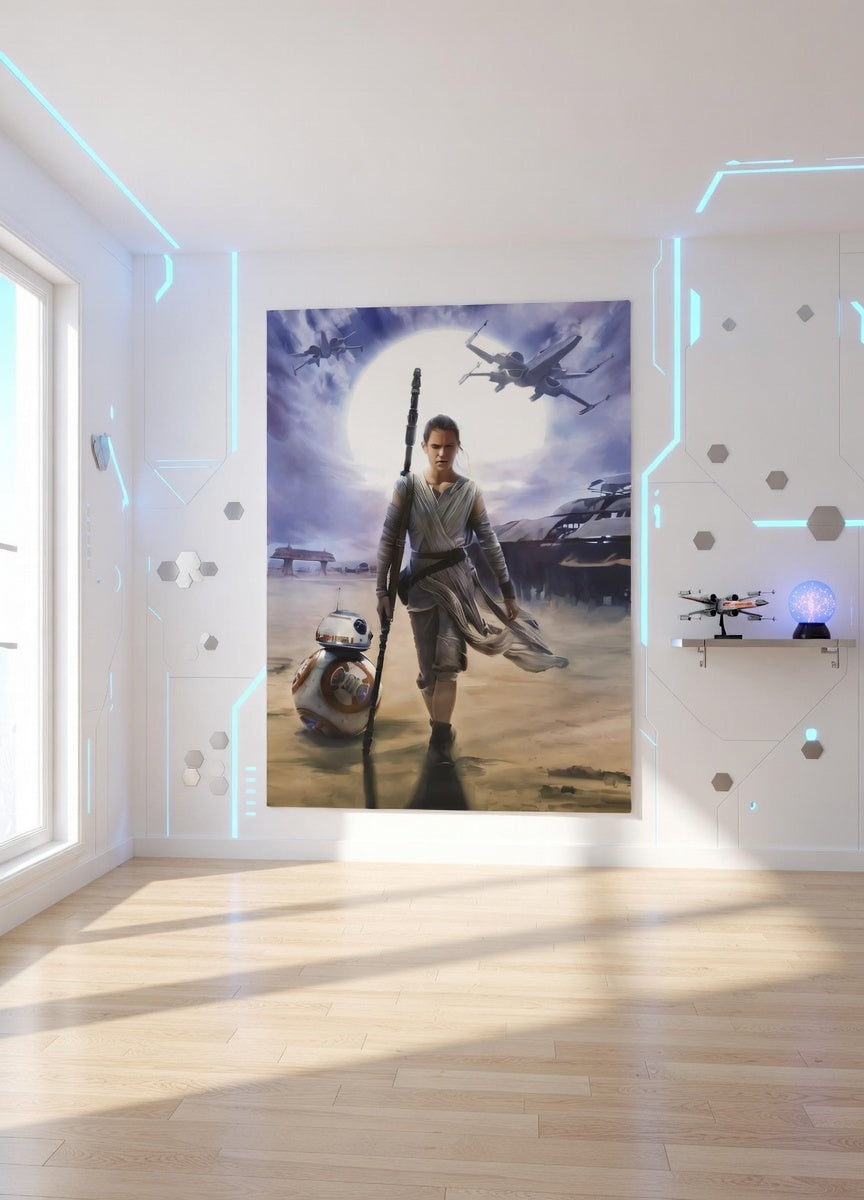 Star Wars Rey Photo Wallpaper Star Wars Murals Art