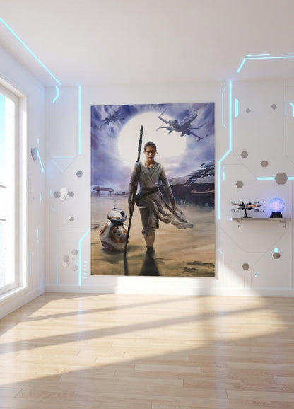 Star Wars Rey Photo Wallpaper Star Wars Murals Art