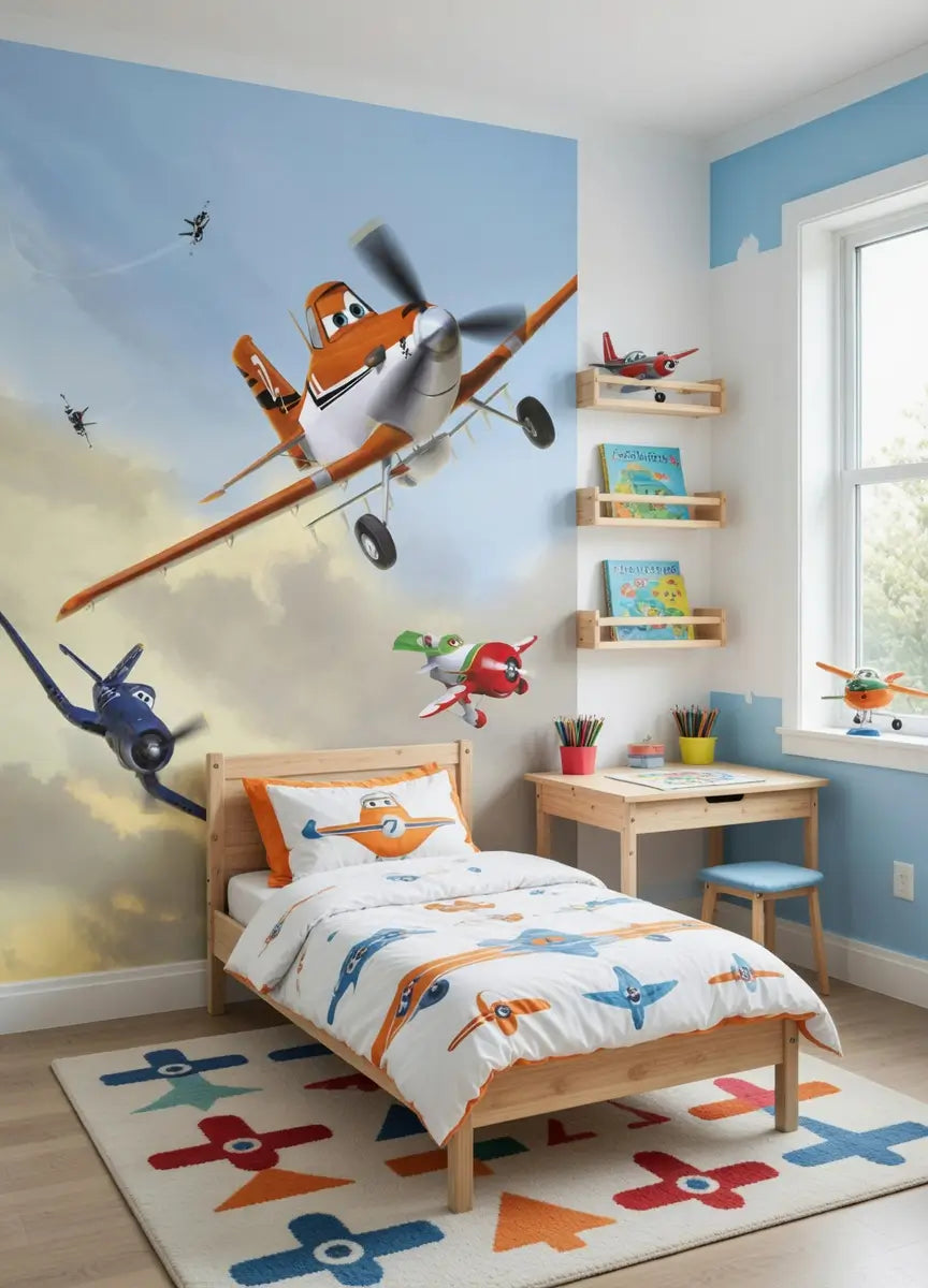 Disney Planes Children Bedroom Photo Wallpaper s