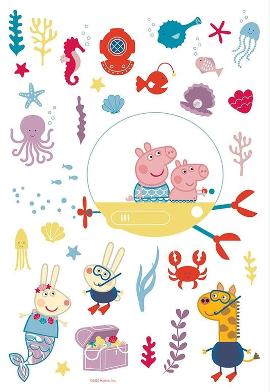 Peppa Pig Adventure Decals Set Wall Stickers Peppa Pig