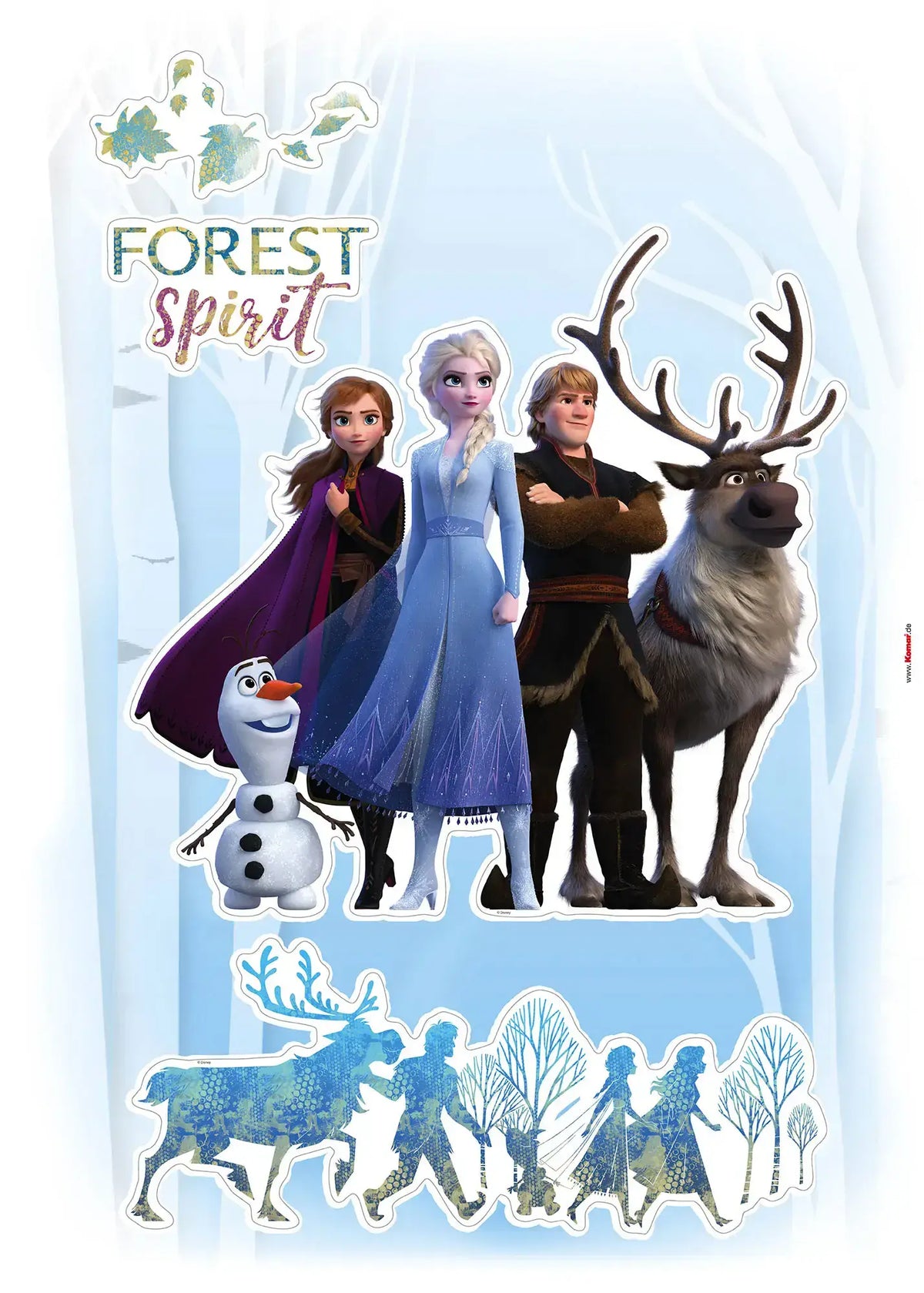 Disney Frozen Forest Spirit Wall Stickers Disney