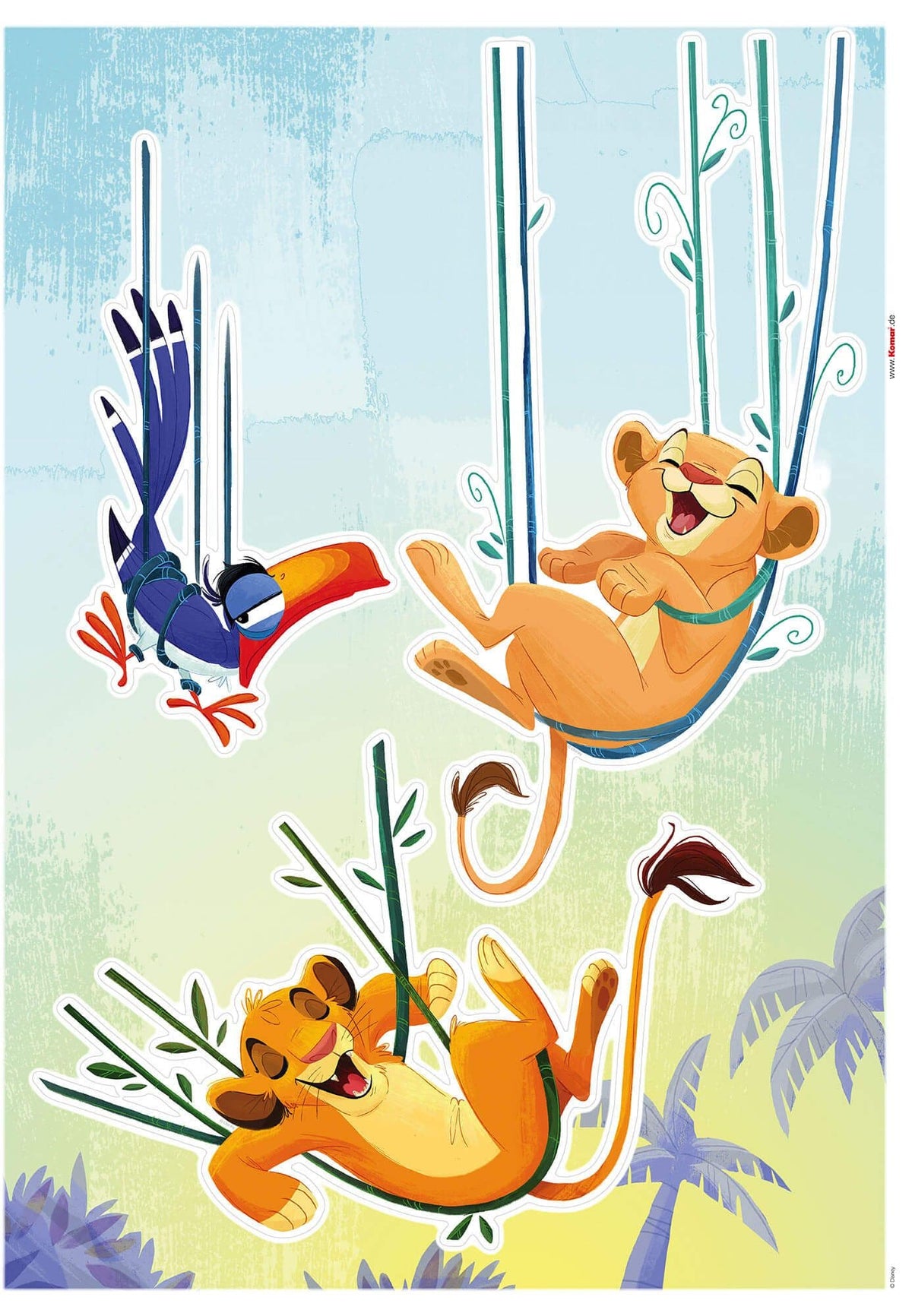 Disney Lion King Nala and Simba Wall Stickers Disney