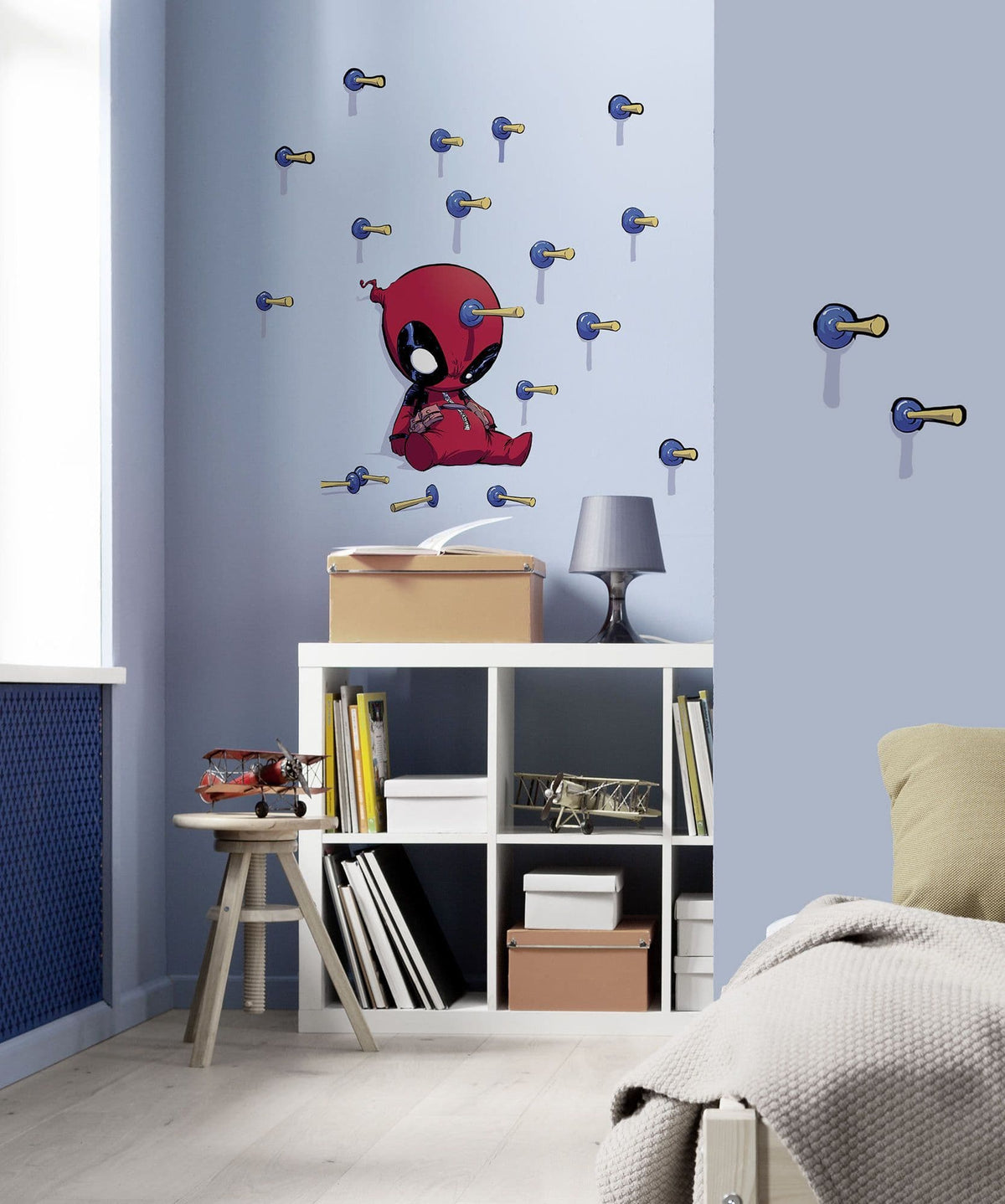 Marvel Deadpool Shootout Wall Stickers Marvel