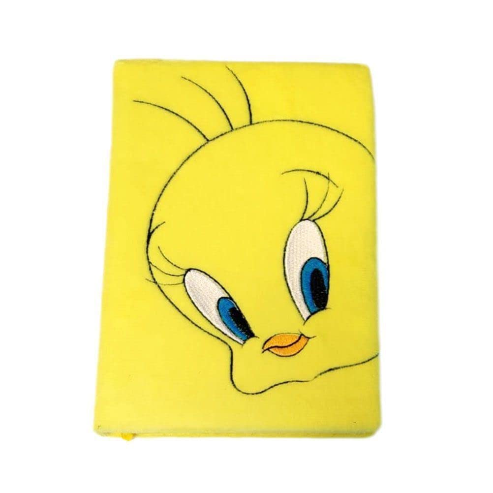 Looney Tunes Tweety Pie Fluffy Lined A5 Journal Notebook 