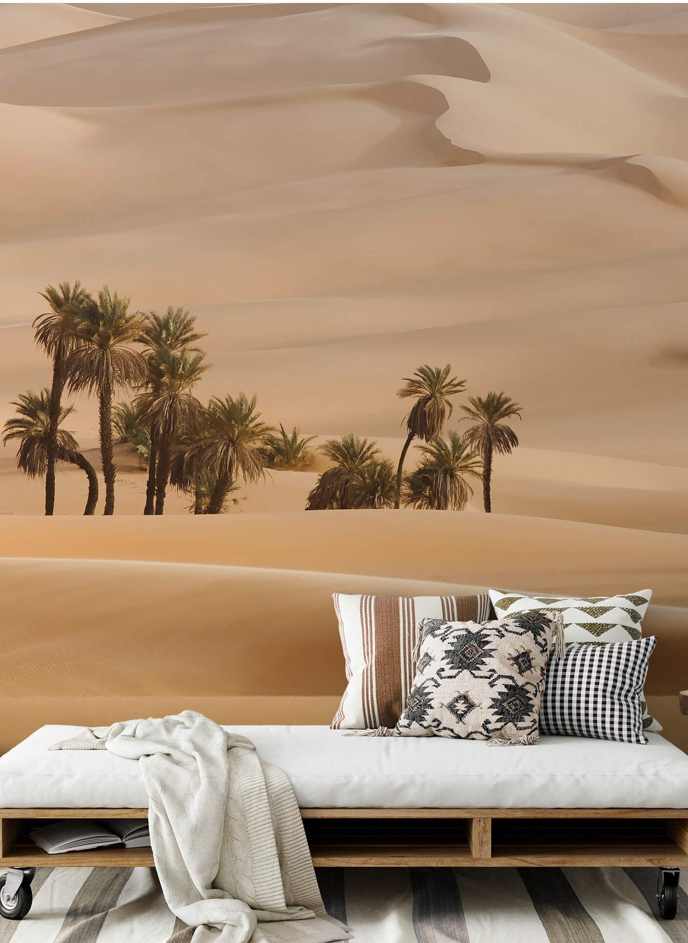 Dune Desert Nature Wallpaper Mural  (W x H) 384 cm x 260 cm (151" x 102")