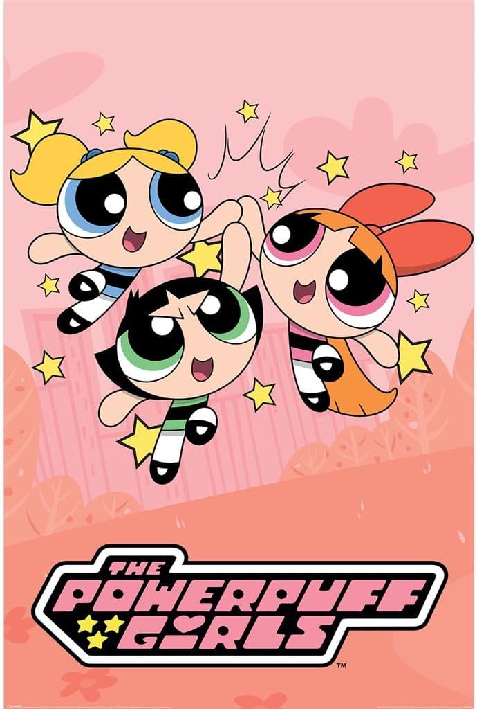 Powerpuff Girls Stars Poster 