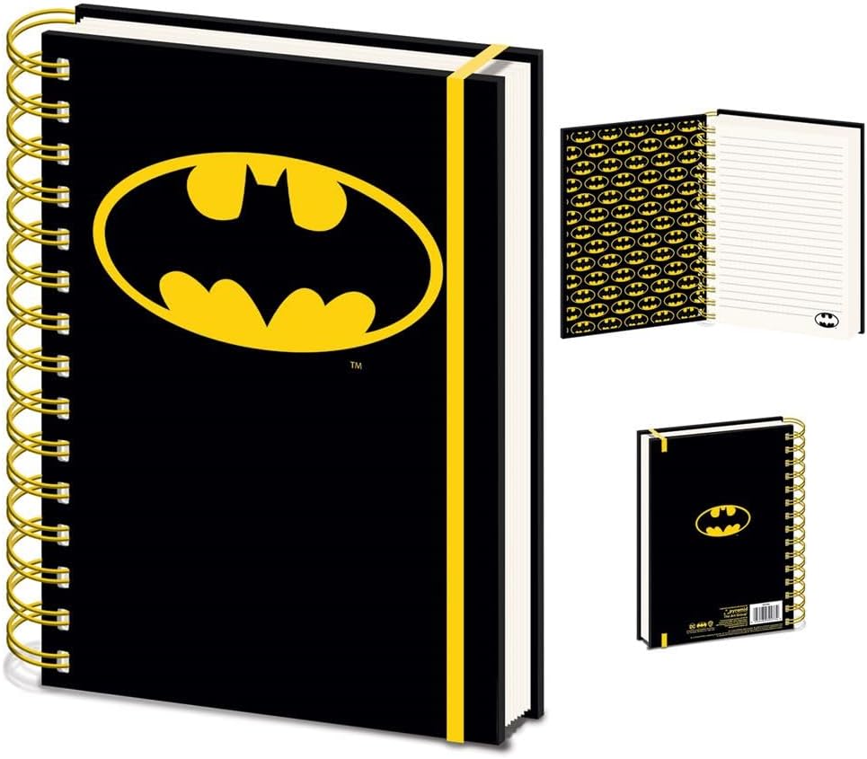 Batman Symbol A5 Wiro Notebook DC Comics