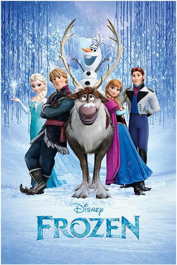 Disney Frozen Elsa and Anna Poster Disney