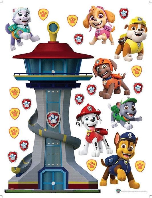Paw Patrol Base Decals Set Wall Stickers PAW Patrol