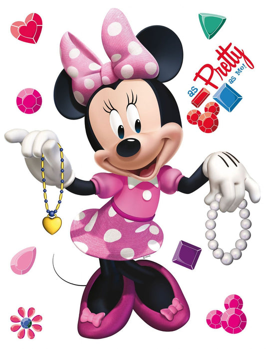 Disney Minnie Mouse Pretty Jewellery Wall Stickers Disney