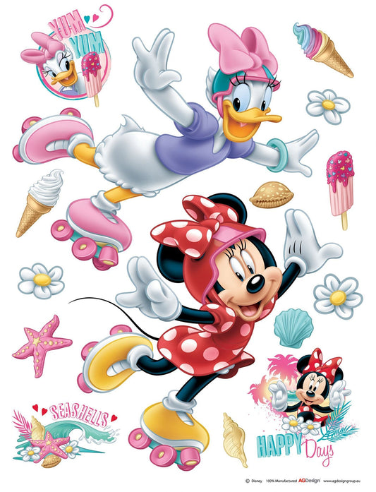 Disney Minnie Mouse and Daisy Decals Set Wall Stickers Disney