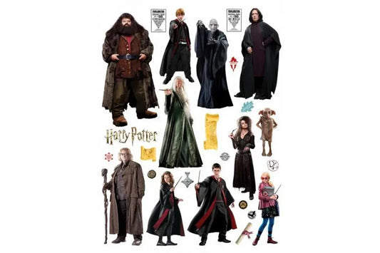 Harry Potter Characters Wall and Furniture Decals Sheet Wall Stickers Harry Potter