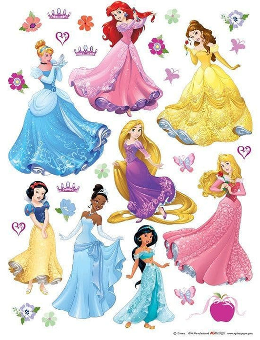 Disney Princesses Decals Set Wall Stickers Disney