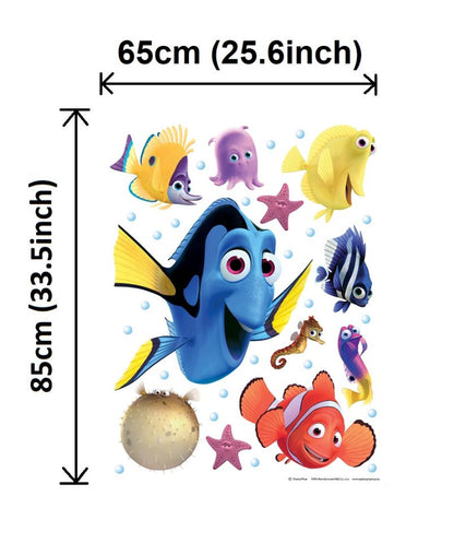 Disney Finding Dory Large Decals Set Wall Stickers 65x85 cm (25.6x33.5 inch) W x H