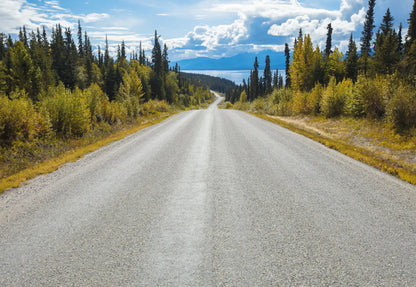 Road to the Lake Teen Bedroom Photo Wallpaper (W x H) 368cm x 254cm (144" x 100")