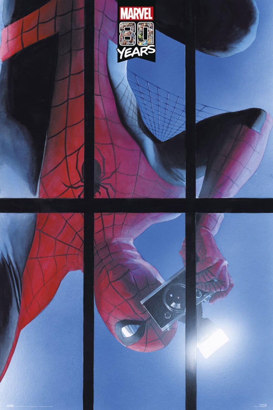 80 Years Spider-man Poster Marvel