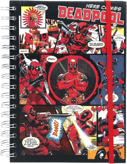 Marvel Deadpool Here Comes A5 Notebook Marvel