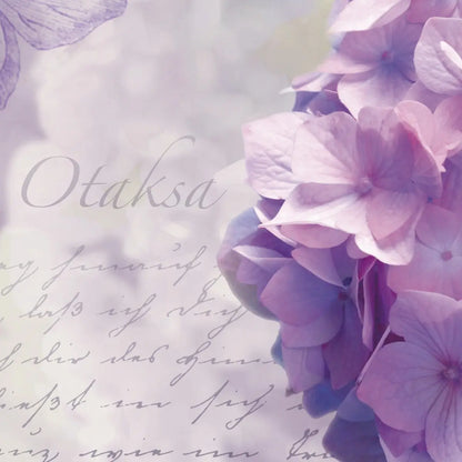 Otaksa Blue and Purple Flowers Photo Wallpaper (W x H) 368cm x 254cm (144" x 100")