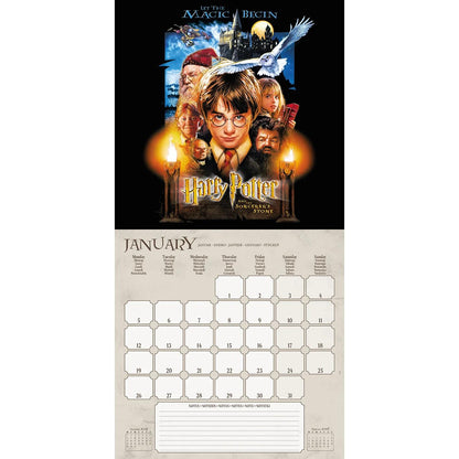 Harry Potter ONE SHEETS 2026 Calendar 30 x 30 cm | 11,8 x 11,8 in