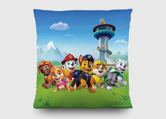 Cushion Paw Patrol Tower Base 40 x 40 cm Branded Original Filled Pillow Paw Patrol
