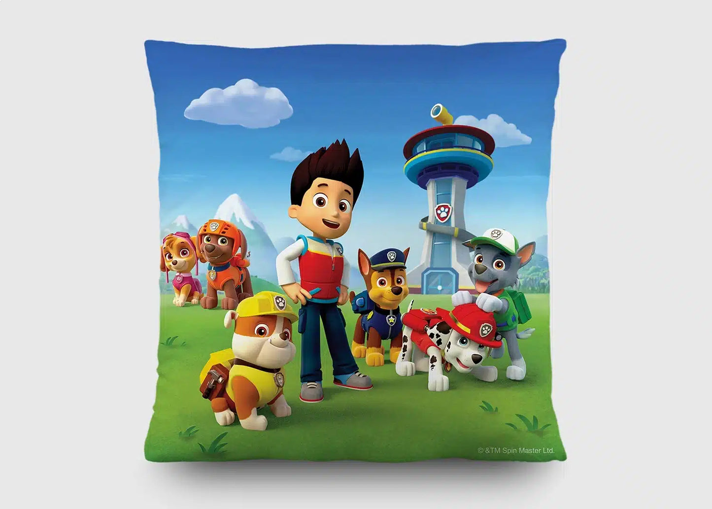 Cushion Paw Patrol Base 40 x 40 cm Branded Original Filled Pillow Paw Patrol