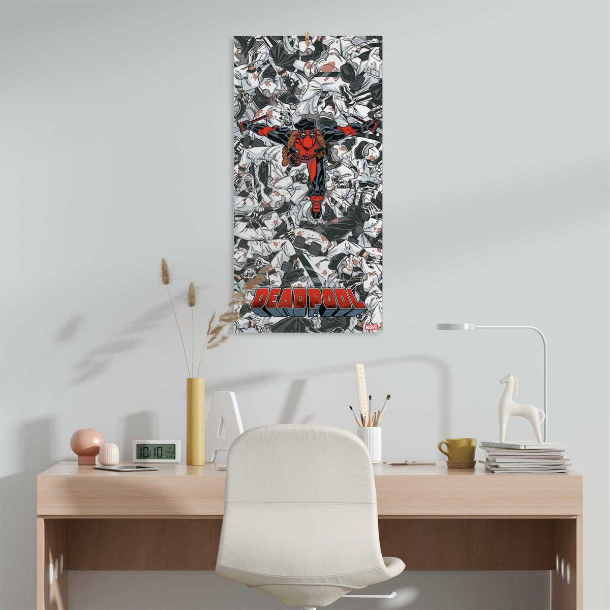 Marvel Deadpool Wall Calendar 30x30cm Teen and Adult Calendar 30 x 30 cm | 11,8 x 11,8 in