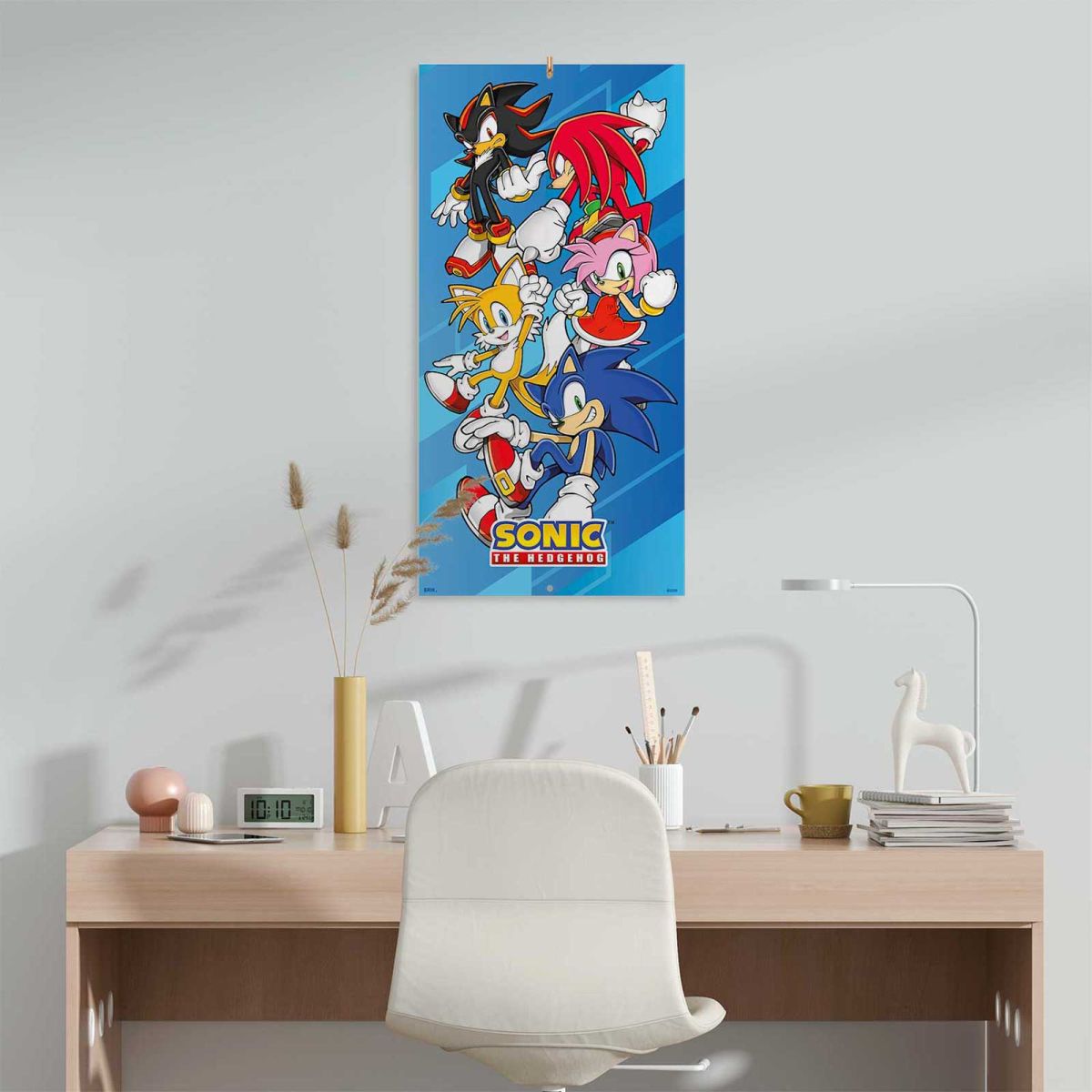 Sonic The Hedgehog Wall Calendar 30x30cm Kids Gamer Calendar 30 x 30 cm | 11,8 x 11,8 in