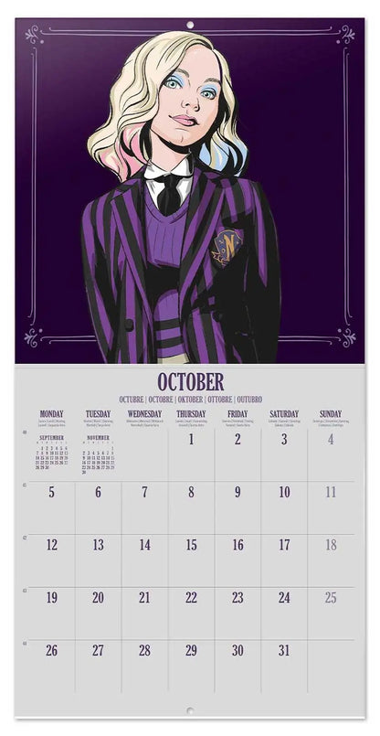 Wednesday Calendar 30 x 30 cm | 11,8 x 11,8 in