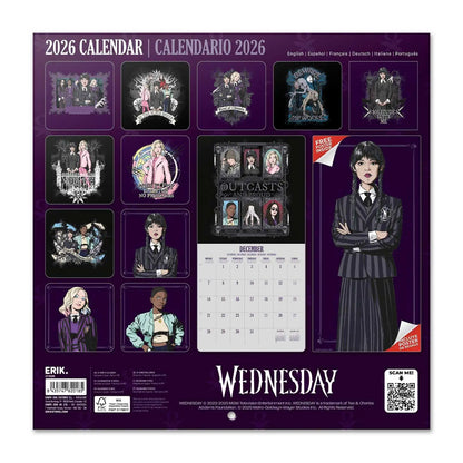 Wednesday Calendar 30 x 30 cm | 11,8 x 11,8 in