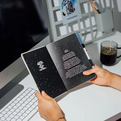 Star Wars Luke Skywalker Lightsaber Pen and A5 Journal  Movie Notebook 210x141 mm