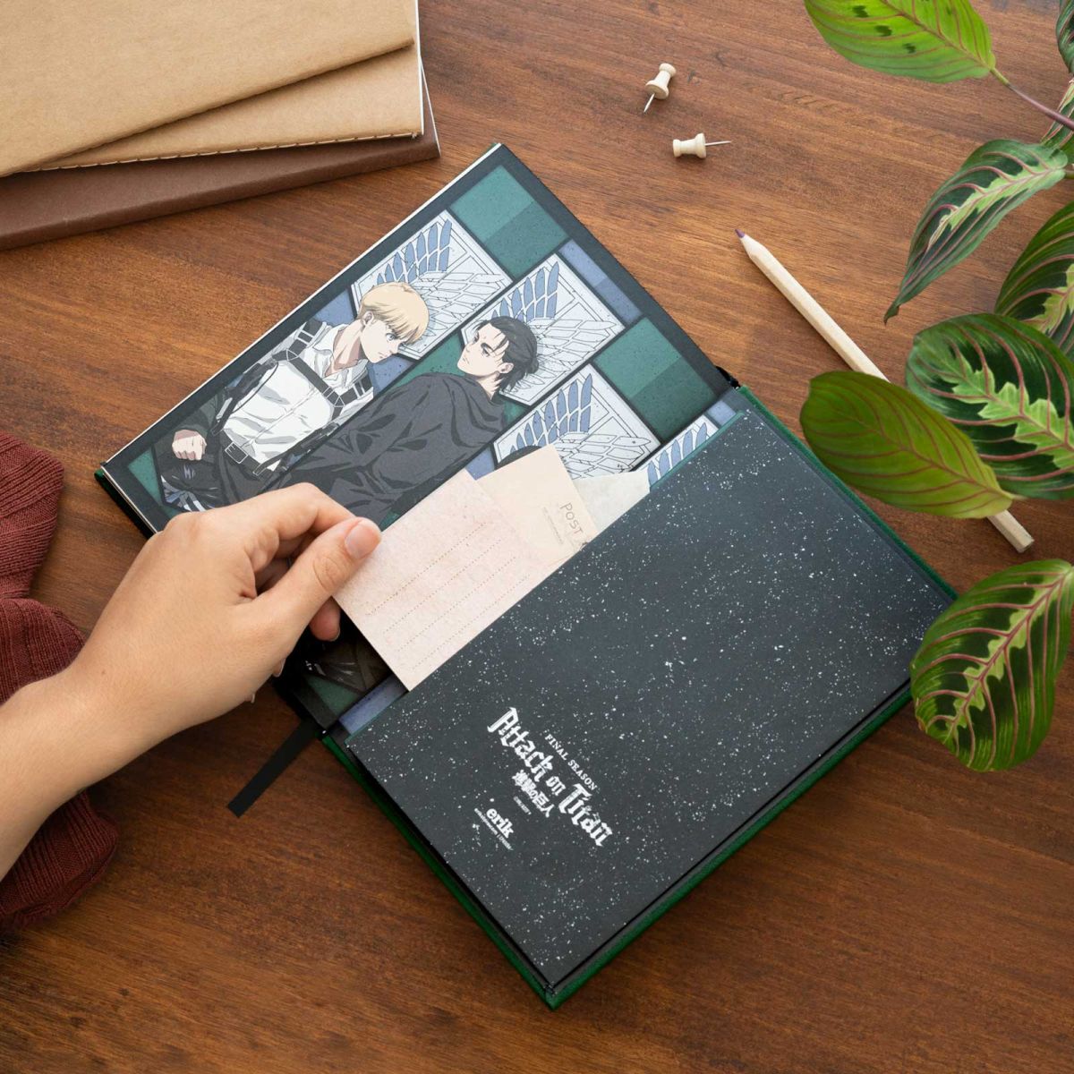 Attack On Titan Manga Anime A5 Notebook 148x210 mm