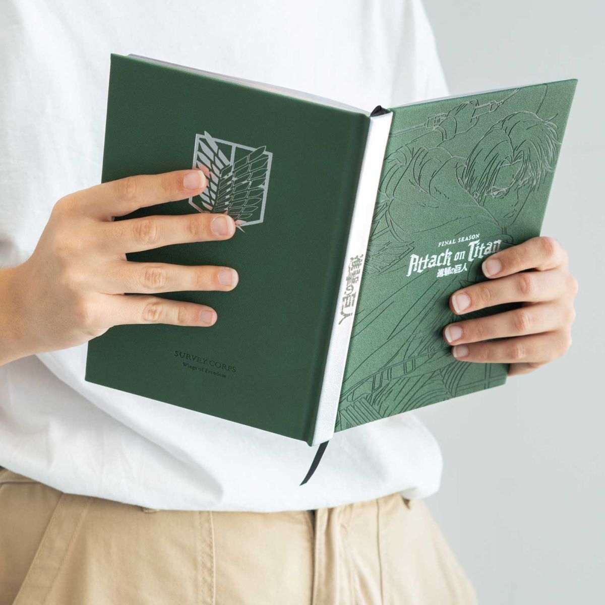 Attack On Titan Manga Anime A5 Notebook 148x210 mm