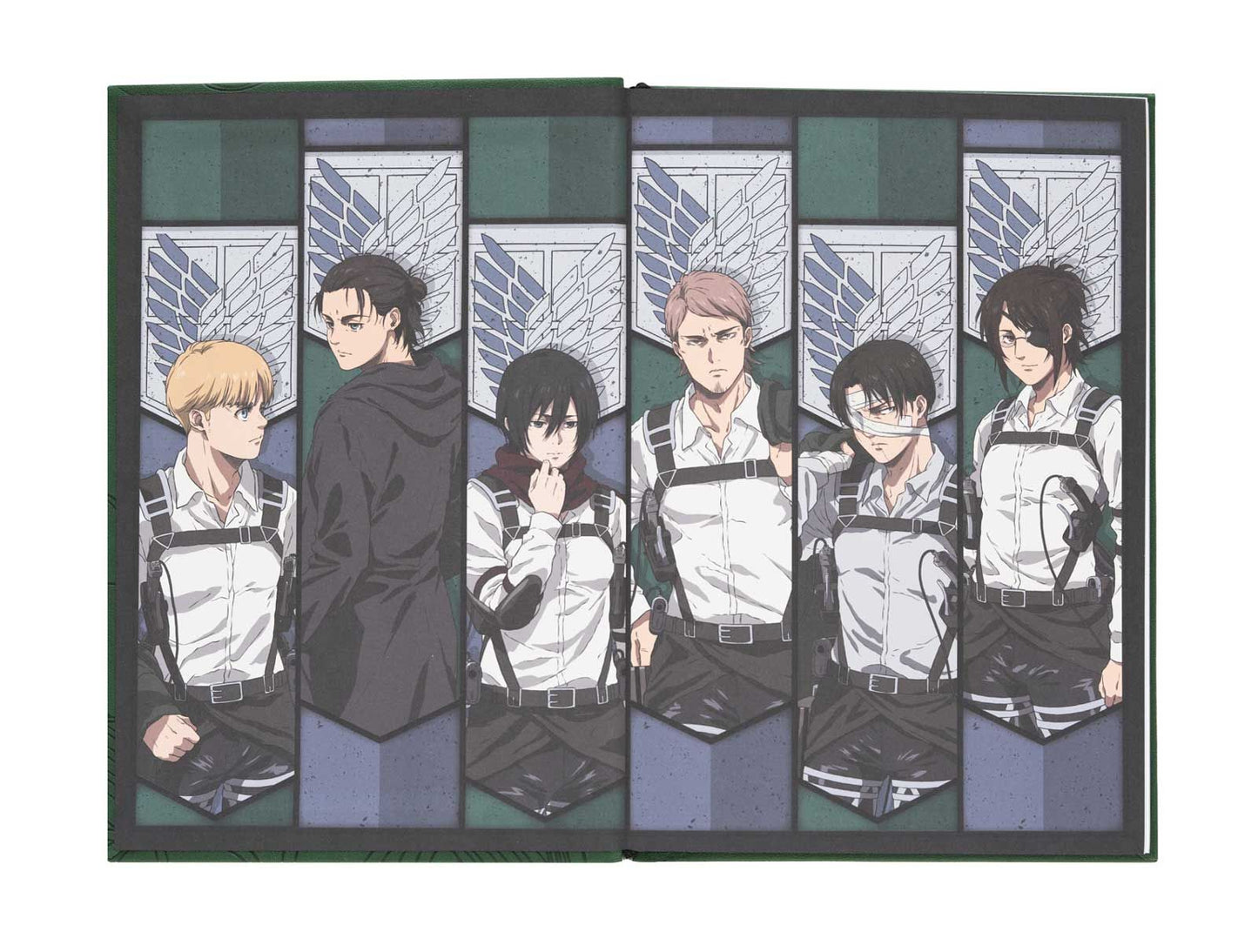Attack On Titan Manga Anime A5 Notebook 148x210 mm