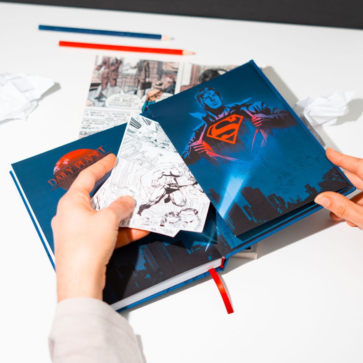 Superman DC Comics A5 Man of Steel Notebook 148x210 mm