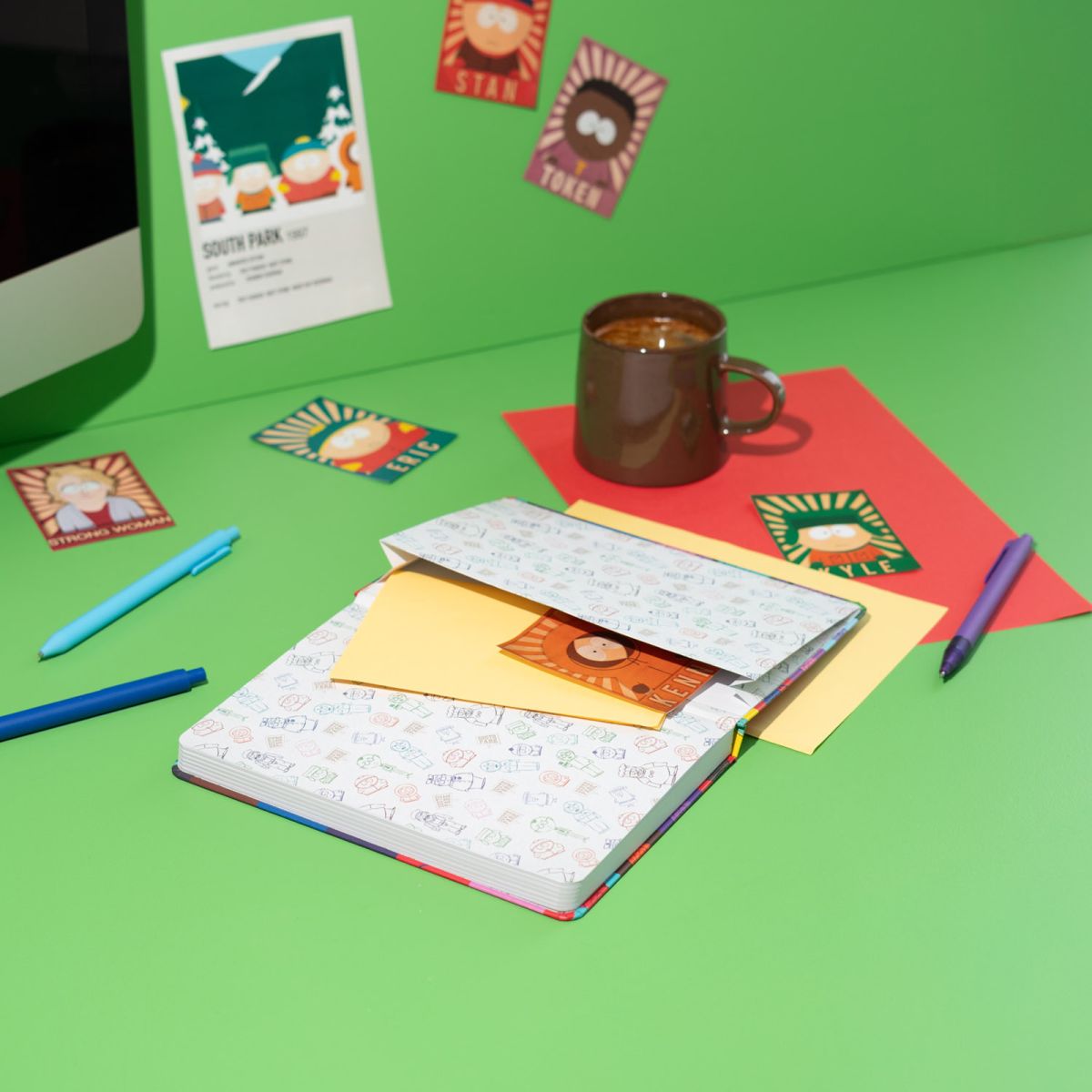 South Park Colorful Cartoon A5 Notebook 148x210 mm