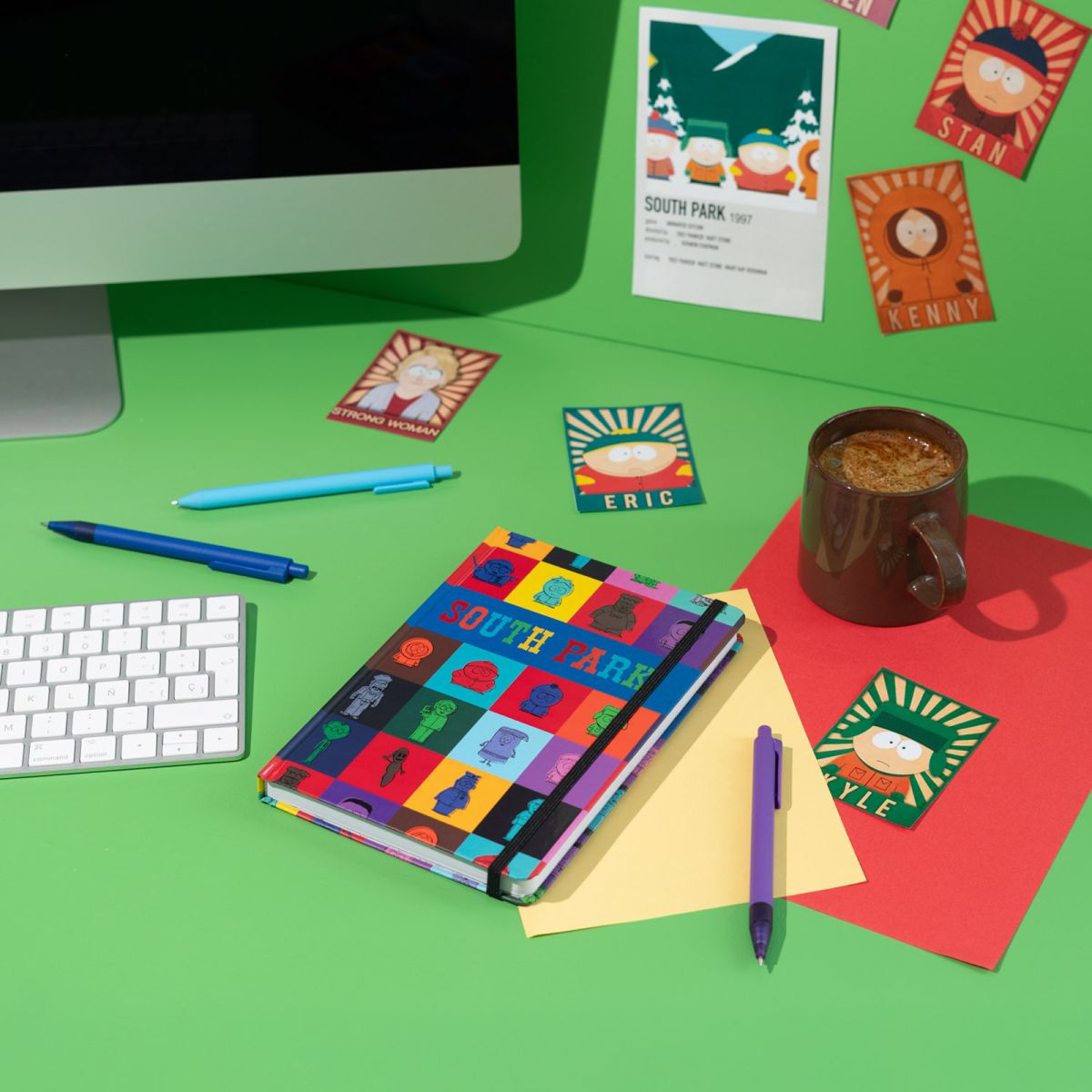 South Park Colorful Cartoon A5 Notebook 148x210 mm