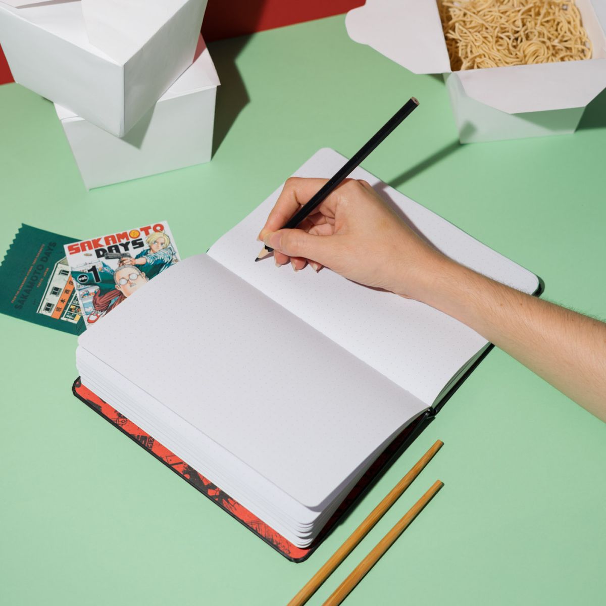 Sakamoto Days A5 Notebook 148x210 mm