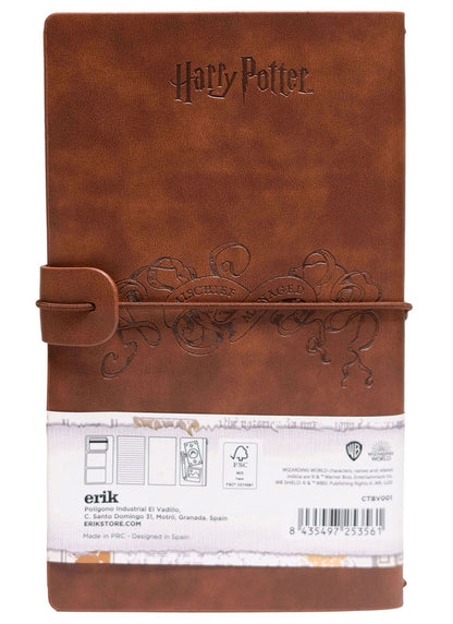 Harry Potter Faux Leather Travel Journal Diary Movie Notebook 11,7x19,6 cm