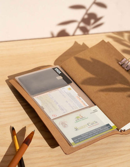 Jurassic Park Faux Leather Travel Journal Diary Movie Notebook 11,7x19,6 cm