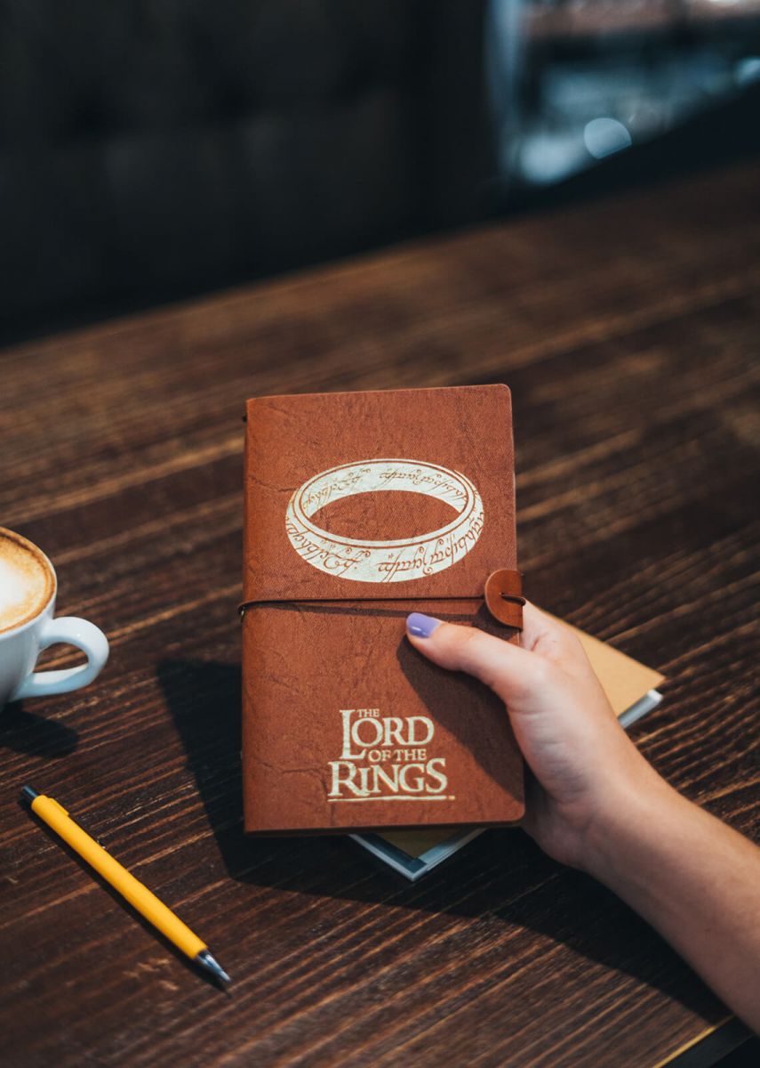 The Lord Of The Rings Travel Leather Journal Notebook 117x196 mm