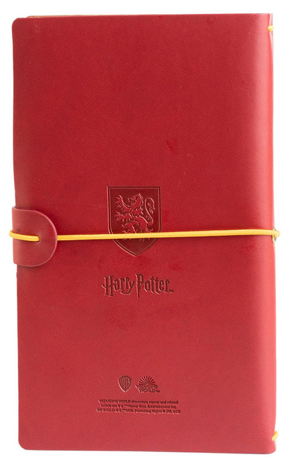 Harry Potter Gryffindor PU Leather Travel Journal Cute Gifts Movie Notebook 11,7x19,6 cm