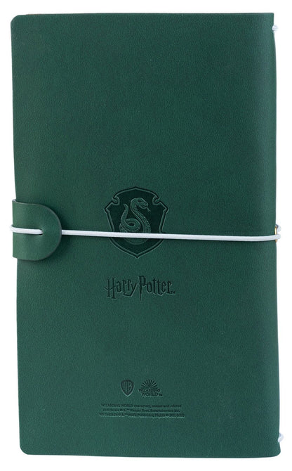 Harry Potter Slytherin PU Leather Travel Journal Cute Gifts Movie Notebook 11,7x19,6 cm