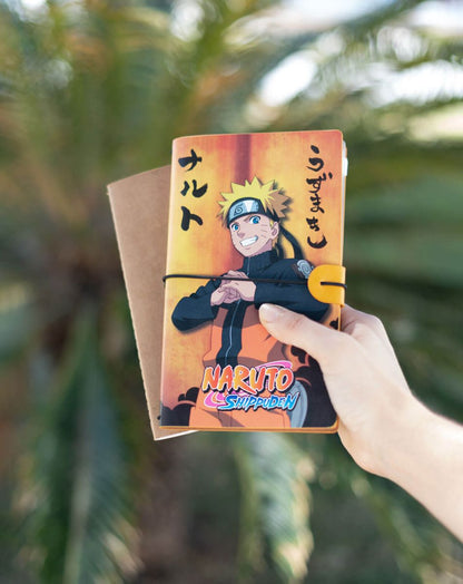 Naruto Faux Leather Journal Diary Notebook 148x210 mm